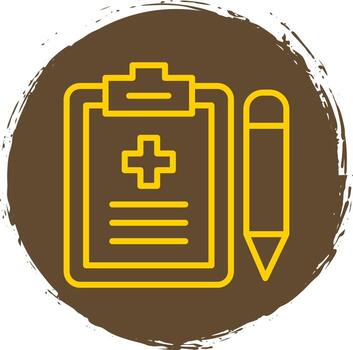 Medical Record  Vector Icon Design