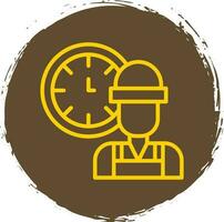 Working Hours  Vector Icon Design