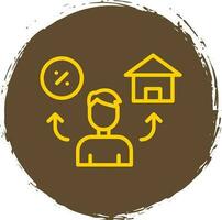 Mortgage Vector Icon Design