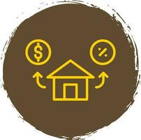 Mortgage Vector Icon Design