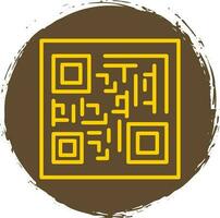 diseño de icono de vector de código qr