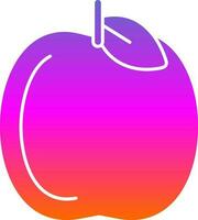 diseño de icono de vector de manzana