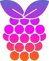 Raspberry Vector Icon Design