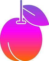 Plum Vector Icon Design