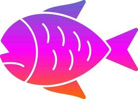 diseño de icono de vector de pescado