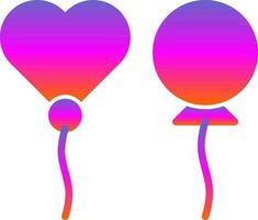 Balloons  Vector Icon Design