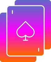 Playing Card  Vector Icon Design