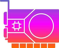 Graphic Card  Vector Icon Design