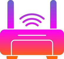 Router  Vector Icon Design