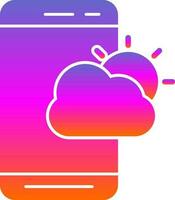 Weather App  Vector Icon Design