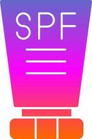 spf vector icono diseño