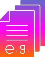 Example  Vector Icon Design