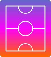 Soccer Field  Vector Icon Design