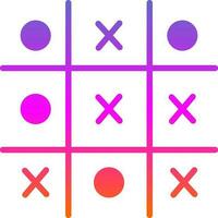 Tic Tac Toe  Vector Icon Design