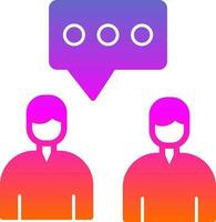 Group Chat  Vector Icon Design