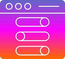 Setting  Vector Icon Design