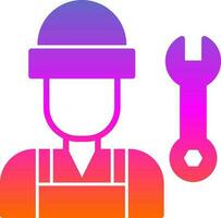 Plumber  Vector Icon Design