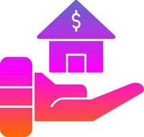 Mortgage Vector Icon Design