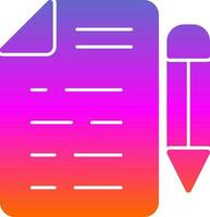 Contract Vector Icon Design