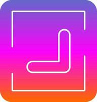 Diagonal Arrow Vector Icon Design