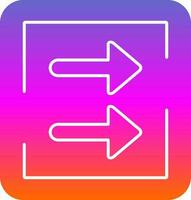 Fast Forward Vector Icon Design