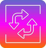 Loop Vector Icon Design