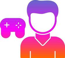 Gamer Vector Icon Design