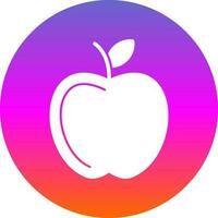 diseño de icono de vector de manzana