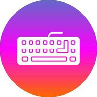 teclado vector icono diseño