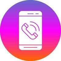 Mobile Call  Vector Icon Design