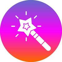 Magic Wand  Vector Icon Design