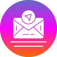 Send Mail  Vector Icon Design