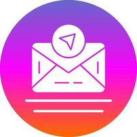 Send Mail  Vector Icon Design