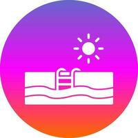 Swimming Pool  Vector Icon Design