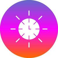 hora vector icono diseño
