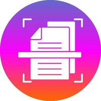 Scan  Vector Icon Design