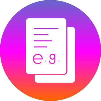 Example  Vector Icon Design