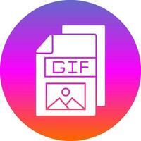 gif vector icono diseño