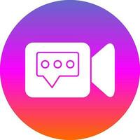Video Call  Vector Icon Design