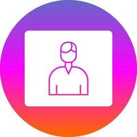 User Profile  Vector Icon Design
