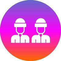 Workers  Vector Icon Design