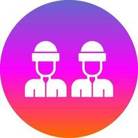 trabajadores vector icono diseño