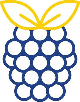 Raspberry Vector Icon Design