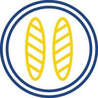Baguette Vector Icon Design