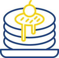 Pancakes Vector Icon Design