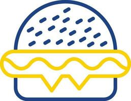 hamburguesa vector icono diseño