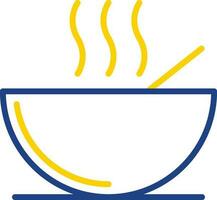 Bowl Vector Icon Design