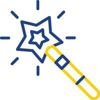 Magic Wand  Vector Icon Design