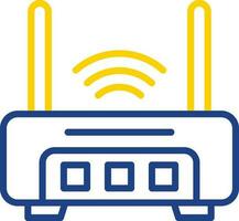 Router  Vector Icon Design