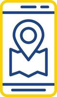 Location App  Vector Icon Design